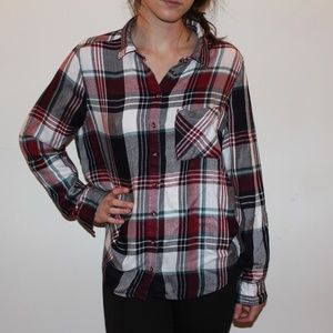 Plaid Blouse